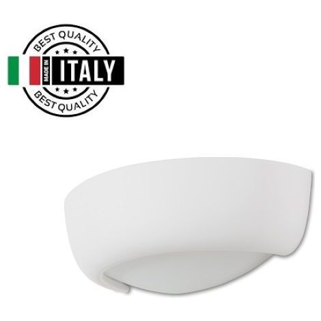 APPLIQUE DA PARETE BIANCA 1XE27 AGALE BELFIORE