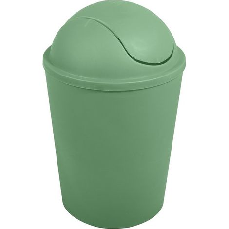 Poubelle à bascule AKO 5,5L Vert Basil MSV