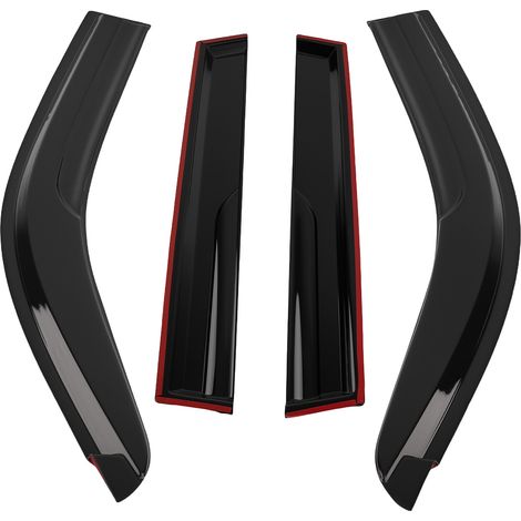 Window Wind Deflectors for Nissan X-Trail MK2 07-13 Rain Guards Sun Visors Set (1/5)