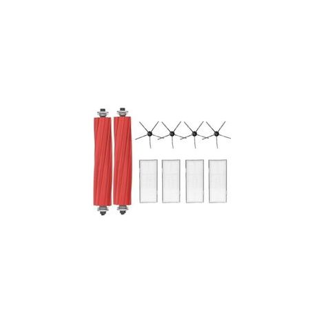Kit di ricambi compatibile con l'aspirapolvere Roborock S7 S7 Plus S7 MaxV S7 MavV Ultra: 2 spazzole principali, 4 filtri dell'aria, 4 spazzole laterali. (1/4)