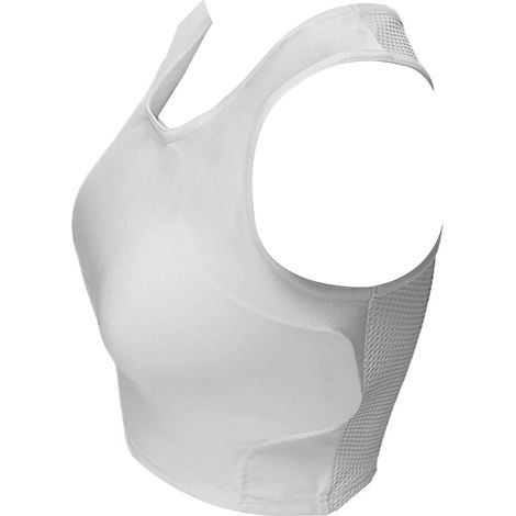 Protège-poitrine pour femme pour boxe, karaté, teakwondo, boxe, karaté, facile à utiliser (1/5)