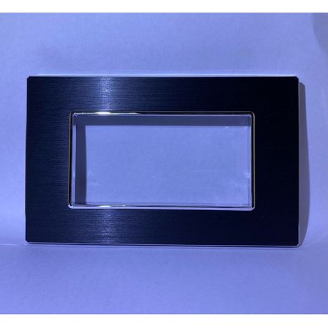 Trade Shop - Placca Luxury 3 4 6m En Satinato Compatible Axolute -