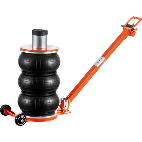 Cric Pneumatique 5 tonnes, Cric de Levage Pneumatique avec Colonne Surélevée et Poignée Réglable, Facile à Soulever et Compact, pour Berline, SUV, Camionnette, Réparation Automobile, Garage (1/5)