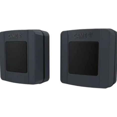 Came – Photocellule infrarouge synchronisée 12/24V AC-DC – Portée réglable jusqu'à 30m – Installation encastrée ou murale – IP54