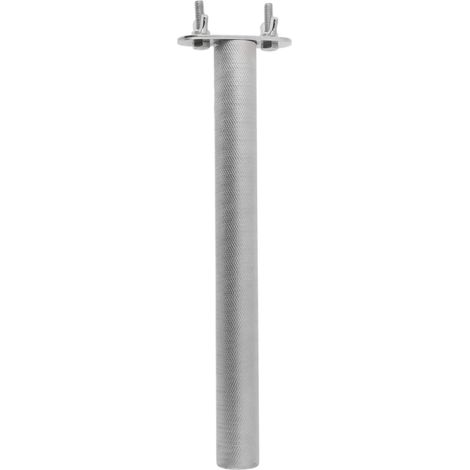 Stainless Steel Bird Perch for Parrot Toy for Cockatiels African Grey Parrot Small and Medium Birds 25 x 2.5 cm (1/5)