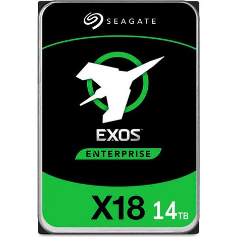 Seagate Exos X18 ST14000NM004J - Disco duro - 14TB - interno - SAS 12Gb/s - 7200rpm - bfer: 256 MB