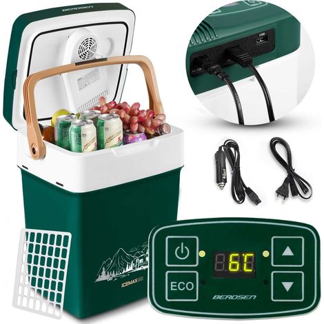 Frigo portatile berdsen icemax da 29 litri con modalita eco - verde