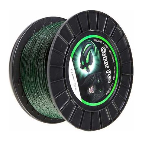 Fil nylon Cuter'Pro 2,4 mm x 262 m. Hélicoïdal. Bobine. Fil débroussailleuse (1/5)