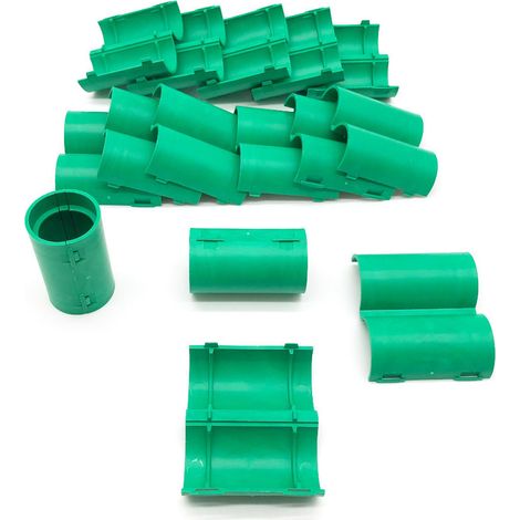 Lot de 15 manchons de raccordement pour gaine électrique 25 mm x 50 mm – Matériau PP classe 5 – Fixation sécurisée – Pour installations électriques professionnelles – D-Work (1/5)
