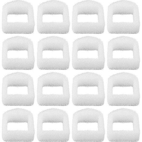 Fontaine à eau et distributeur pour chats, lot de 24 filtres en mousse de rechange pour fontaines à eau pour chats et chiens, adaptés à l'eau potable (1/5)
