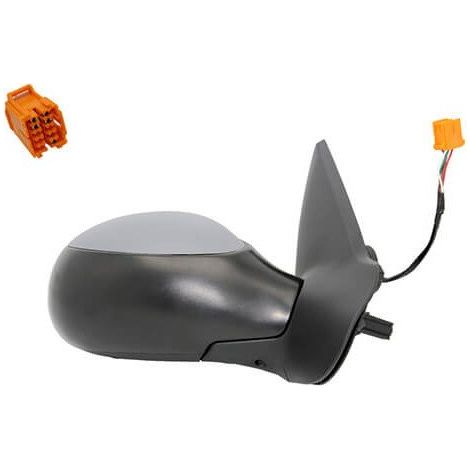 Rétroviseur électrique droit à peindre avec sonde Peugeot 206CC 2003-2009