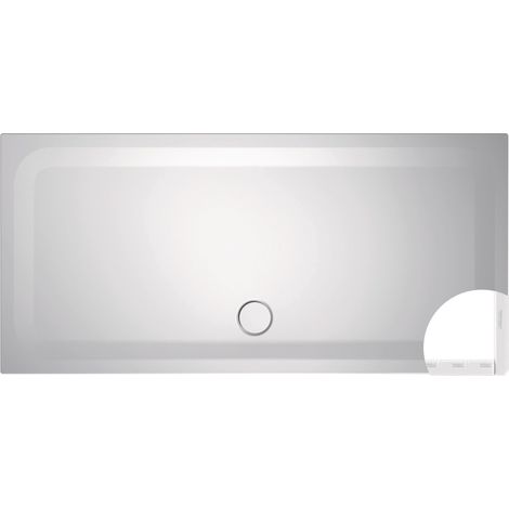 Receveur de douche rectangulaire BetteUltra avec support de