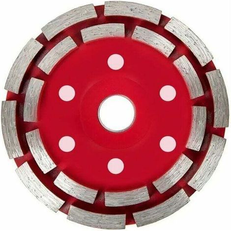 KLVGTIFS PU - Disque Diamant Abrasif de 125 mm pour Poncer le Béton, la Pierre, la Brique, le Marbre et le Granit - Idéal pour Outils Rotatifs Dremel - Quantité : 1.-INHHUB