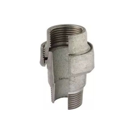ENLACE JUNTA CONICA MACHO-HEMBRA FIG. 341 GALVANIZADO 1 1/4" - ATUSA