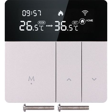 WiFi Contrôleur de température intelligente App Vocal Control Thermostat Remote 95230V (GE Plumbing Heating) (1/5)