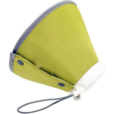 Collier conique ajustable pour chat, anti-morsure, style élisabéthain, respirant, facile à manger et à boire, protection pour animaux de compagnie, taille L (1/5)