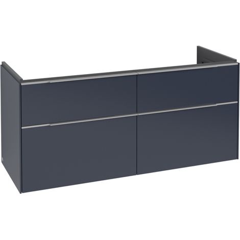Villeroy & Boch Subway 3.0 armoire sous lavabo, 4 tiroirs, lavabo