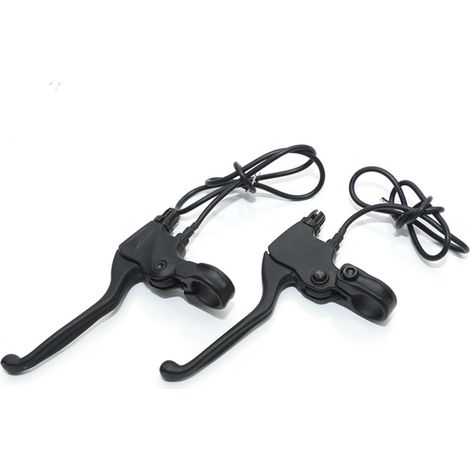 1. Maneta de freno de mano de aleación de aluminio, diseño ergonómico, universal para patinetes eléctricos y bicicletas. (1/5)