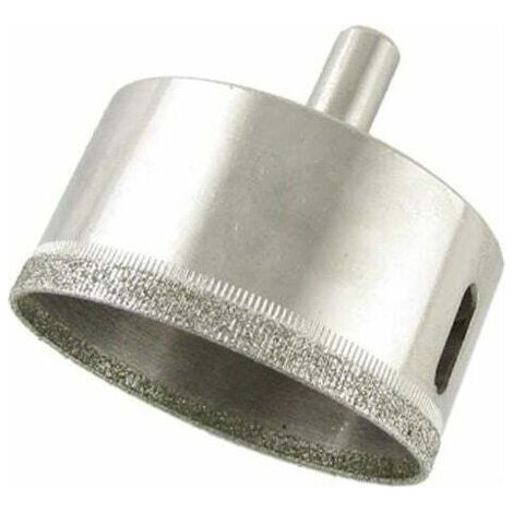 Scie cloche diamantée de 60 mm (2-3/8 pouces) pour forets à carrelage, céramique, verre, porcelaine et marbre (1/5)