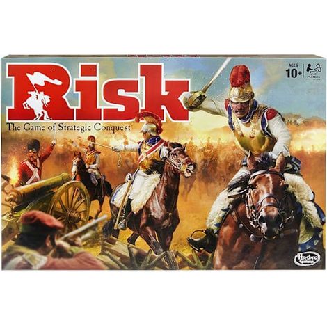 Jeu de société Risk classique d'Hasbro (1/4)