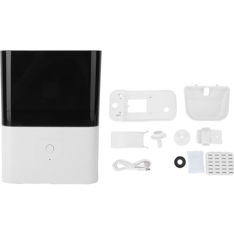 Distributeur suspendu WiFi minuteur cage nourriture pour animal de compagnie maison automatique multifonction - durable et léger (1/5)