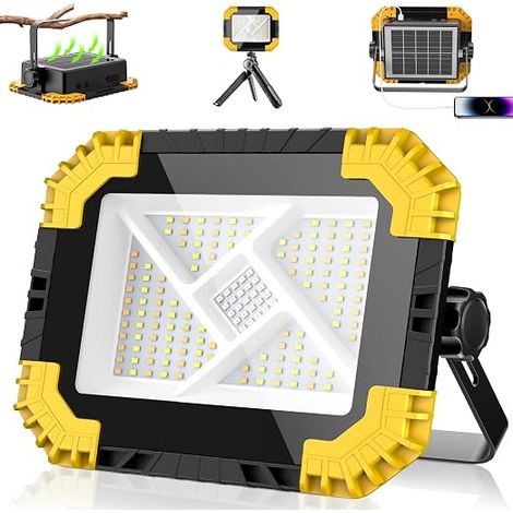 Rechargeable LED Floodlight 200W 20000mAh Portable Construction Site (1/5)