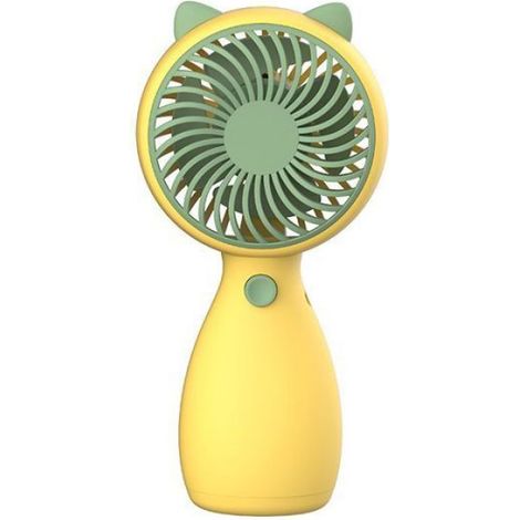 Ventilateur Portable - 5 Pales - Batterie Rechargeable - Support Pivotant 90° - Idéal Bureau Bureau Étudiant - 1 Pièce (1/4)