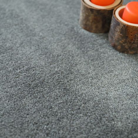 Moquette douce - Hypnose - Gris acier - 4m x 3m (1/5)