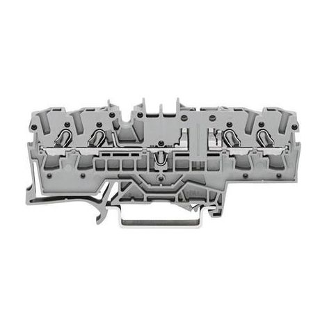 Wago 2002-1861 borne eléctrico gris 16A 5,2 mm