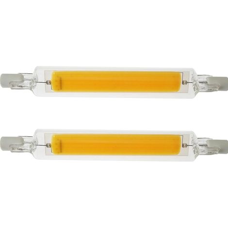 Ampoule Led R7s - 10 W - 118 Mm - Dimmable - 3000 K - 1000 Lm - Pour Remplacement Ampoule Halogène J118 - Lot De 1 (1/5)