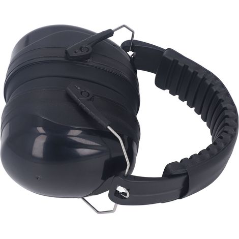 Casque antibruit professionnel pour tir, travail et sommeil - Réducteur de bruit haute performance noir (1/5)