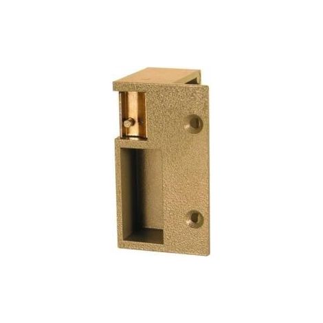 Gâche en applique ouverture différée - Europe Automatismes - Version gauche 12V