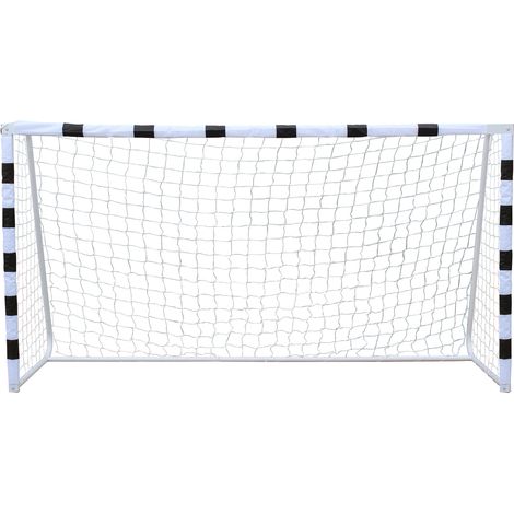 But de football portable pour enfants 240 x 150 x 90 cm avec filet et structure résistante (1/5)