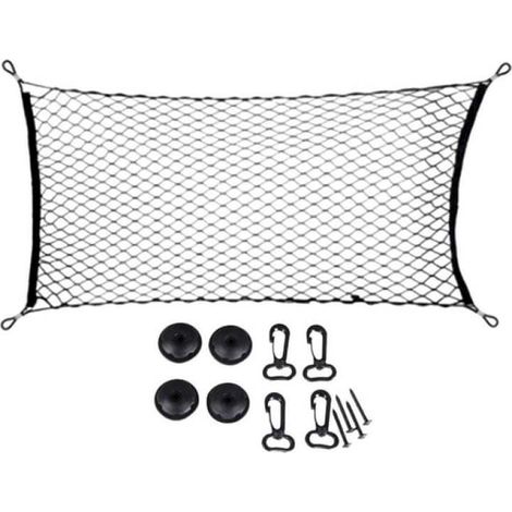 Red universal extensible para maletero, apta para coches, camiones, todoterrenos y otros vehículos. (1/5)