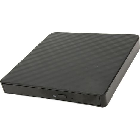 Lecteur DVD Externe USB 3.0 et Type C Ultra Mince, Graveur CD/DVD pour Windows, Mac, Linux, Portable