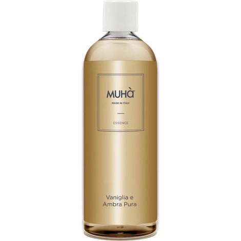 Muhà Ricarica Essence Refill Profumatore Vaniglia e Ambra Pura 500 Ml