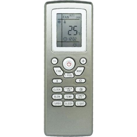 Universelle Fernbedienung kompatibel mit Gree Klimaanlage Modell YT1F - (1/4)