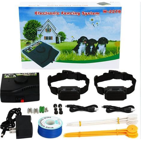 Cloture Electrique pour Chien Collier Anti Fugue avec 2 Colliers Cloture Electrique pour Chien Collier Anti Fugue (1/4)