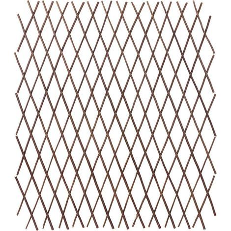 Clôture en Bois Extensible Treillis Plante en Osier Tuteur Support pour (1/5)