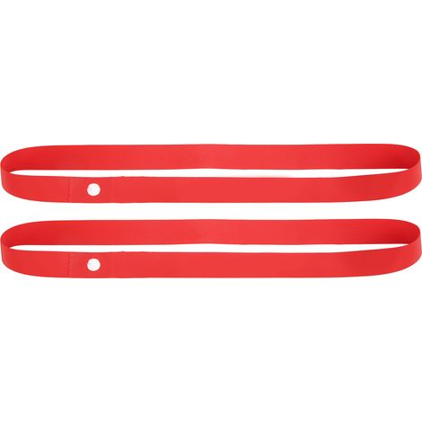2PCS Ruban anti-crevaison pour pneu VTT, bande de jante en nylon, protection anti-éclatement, largeur 18mm, 12 pouces (1/5)
