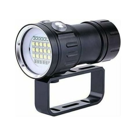 Unterwasser-Tauchlicht – IPX8 wasserdicht – 18000 lm – beständig bis 80 Meter – ideal für Unterwasserfotografie und -videos