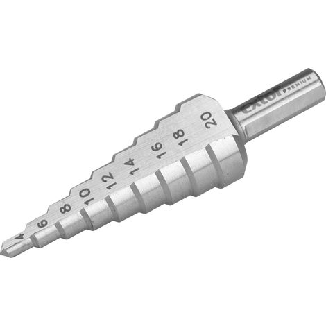 EXTOL PREMIUM Stufenbohrer, O 4-20 mm, HSS-M2 8801162
