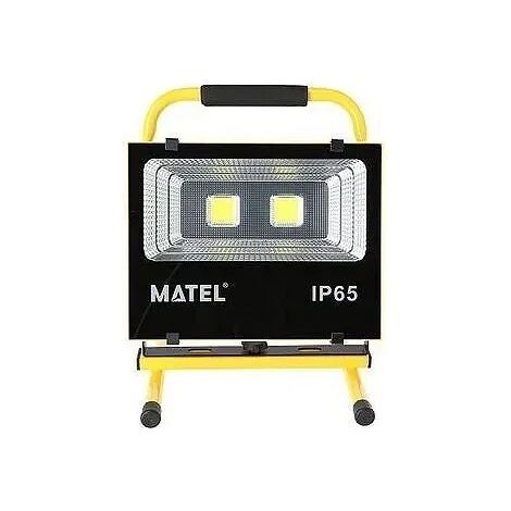 Proyector LED Matel recargable 100W 8800MAH IP65 (1/3)