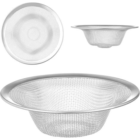 Desagüe redondo para fregadero, ACERO, diámetro 110 x 35 mm (1/5)