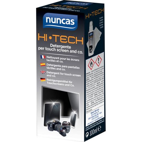 Nettoyant Détergent Hi-tech 100ml - Nuncas (1/2)