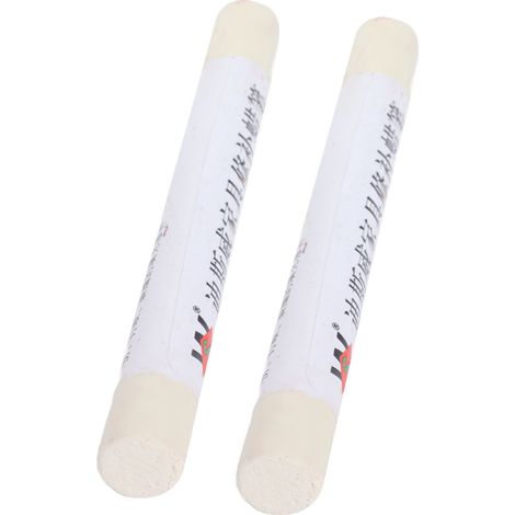 Lot de 2 crayons de réparation pour meubles et sols, pour retouches de peinture, en bois composite blanc érable. (1/5)