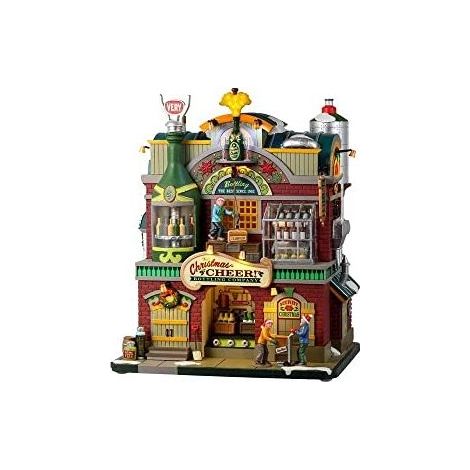 Christmas Cheer Bottling Company con Alimentatore 4.5V Cod. 25858