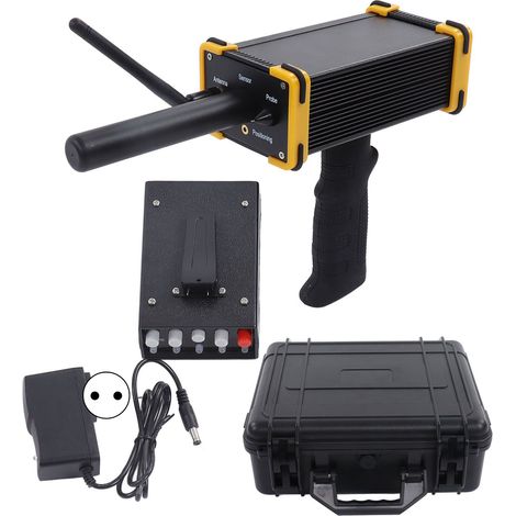 Détecteur de métaux 100MINI – Détecteur de métaux extérieur haute sensibilité pour la détection d'or, d'argent et de cuivre – Alimentation secteur 100–240 V – Prise européenne (1/5)