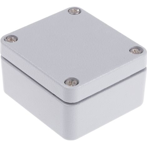 Boîtier RS PRO en Fonte d'aluminium, 58 x 64 x 34mm, Gris IP66 ( Prix pour 1 )