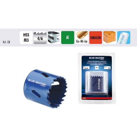 Couronne Perforatrice Bi-Métal Acier Rapide 60mm